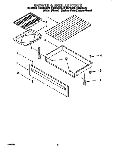 Drawer & broiler