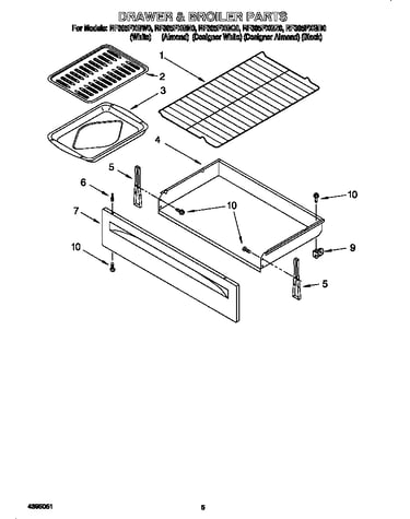 Drawer & broiler
