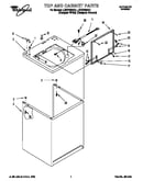 Top and cabinet
