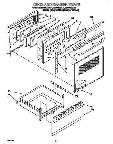 Door and drawer