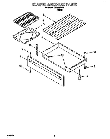 Drawer and broiler