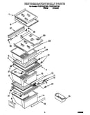 Refrigerator shelf