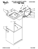 Top and cabinet