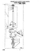Brake and drive tube