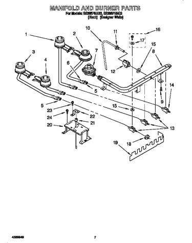 Manifold and burner