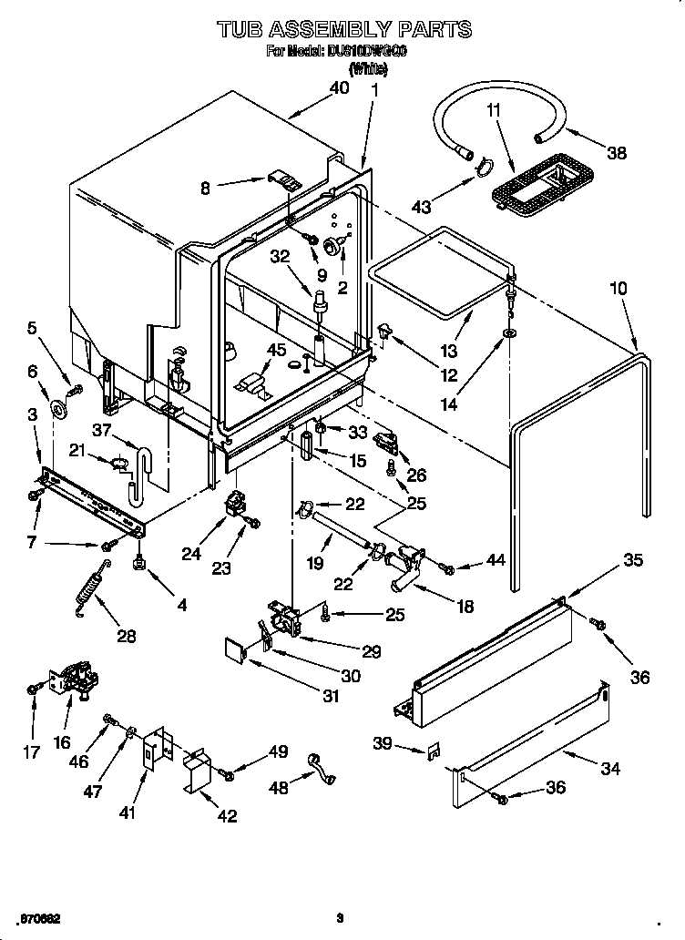 Tub assembly