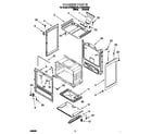 Whirlpool SF3020SGW0 chassis diagram