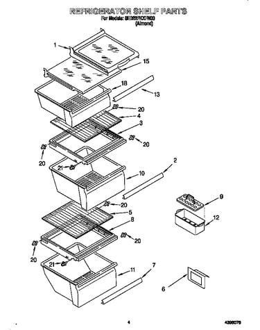 Refrigerator shelf