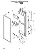 Refrigerator door