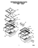 Refrigerator shelf