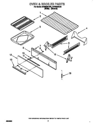 Oven and broiler