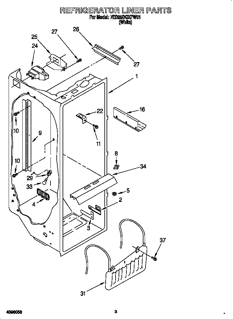 Refrigerator liner