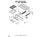 Roper FGP335GN1 oven & broiler diagram