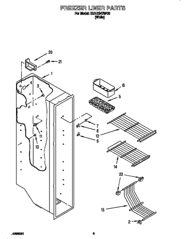 Freezer liner