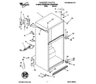 Whirlpool 3ET22DKXFW00 cabinet diagram