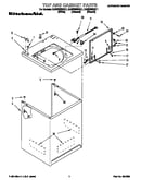 Top and cabinet