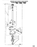 Brake and drive tube