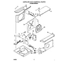Whirlpool ACM184XE2 airflow and control diagram