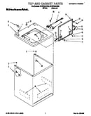 Top and cabinet