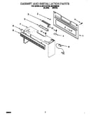 Cabinet and installation