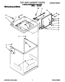Top and cabinet