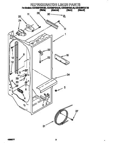 Refrigerator liner