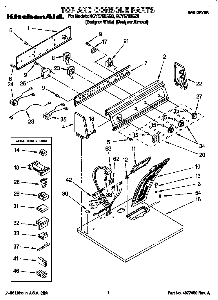 Top and console