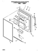 Refrigerator door