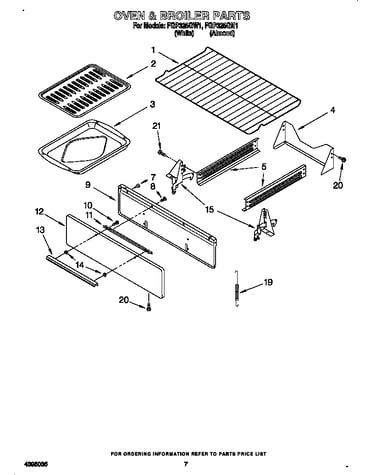 Oven and broiler