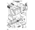 Crosley BYCWD6274W1 dryer bulkhead diagram