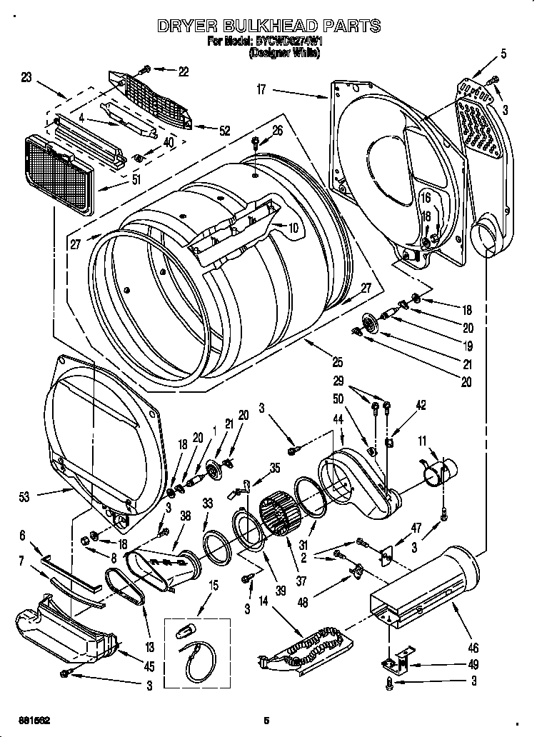 Dryer bulkhead