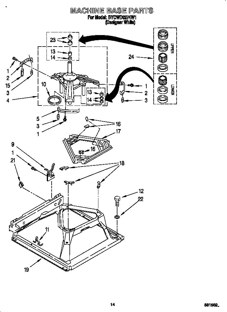 Machine base