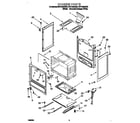 Whirlpool SF310BEGN0 chassis diagram