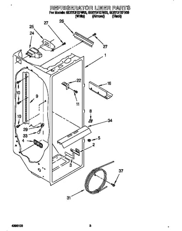 Refrigerator liner