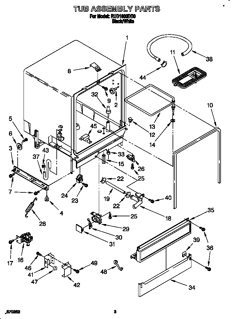 Tub assembly