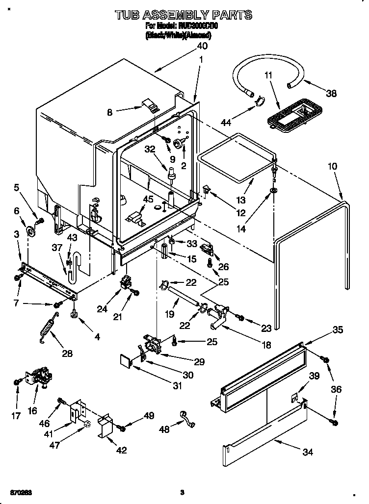 Tub assembly