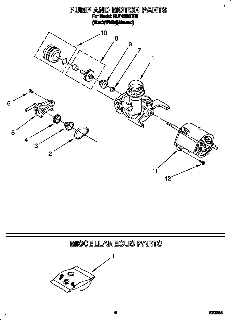 Pump and motor