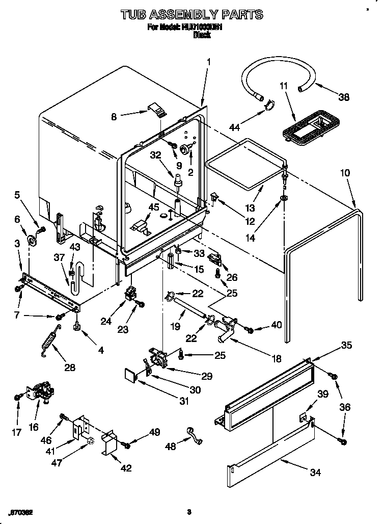 Tub assembly