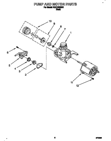 Pump and motor