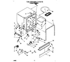 Roper RUD3000DB1 tub assembly diagram