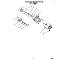 Roper RUD3000DB1 pump and motor diagram