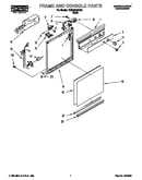 Frame and console