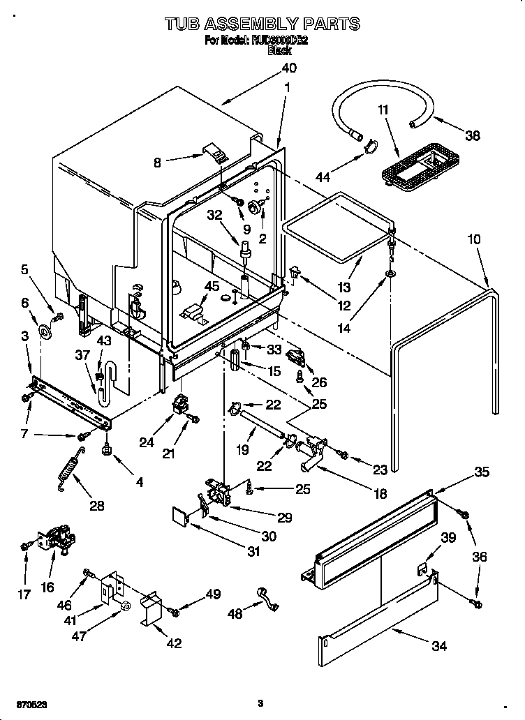 Tub assembly
