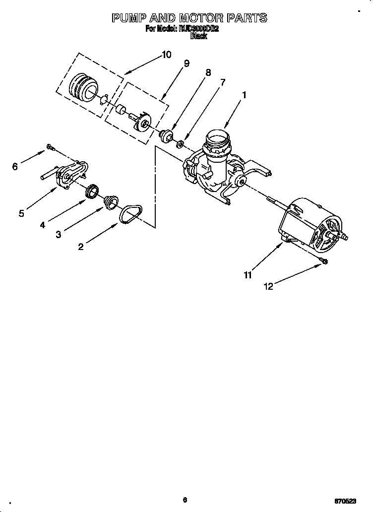 Pump and motor