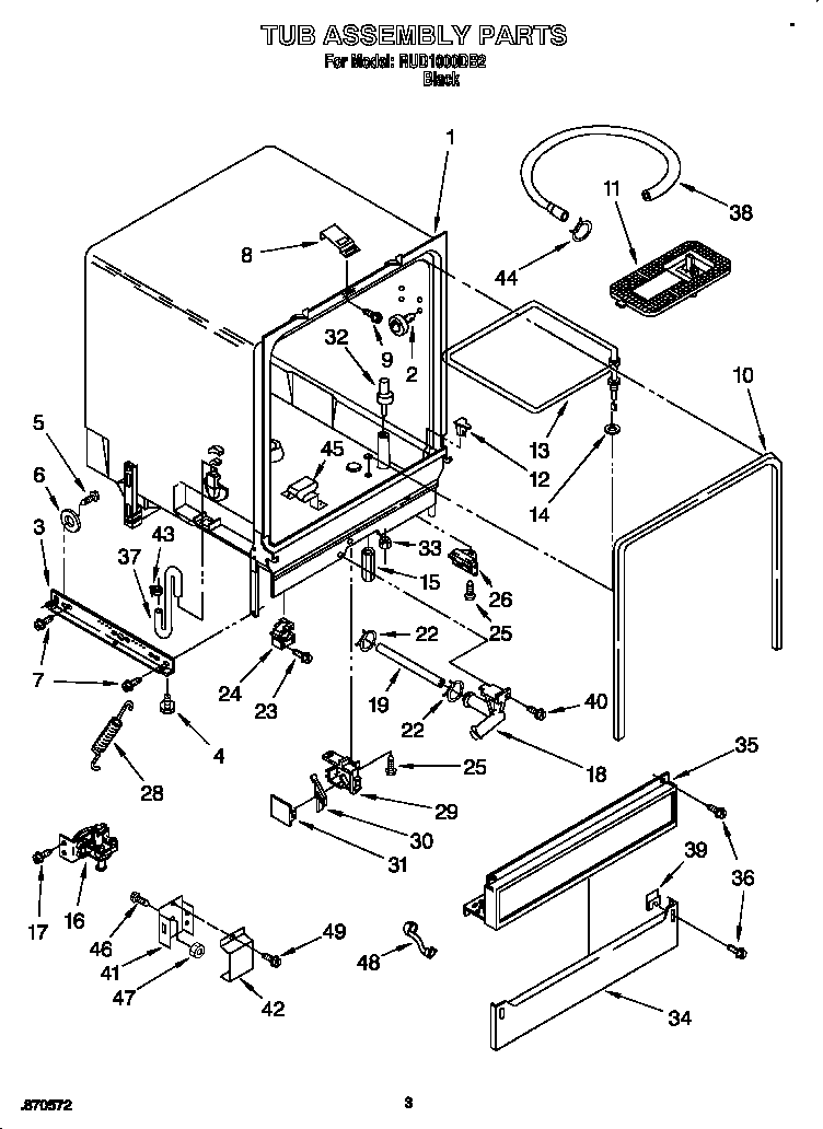 Tub assembly