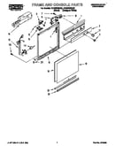Frame and console