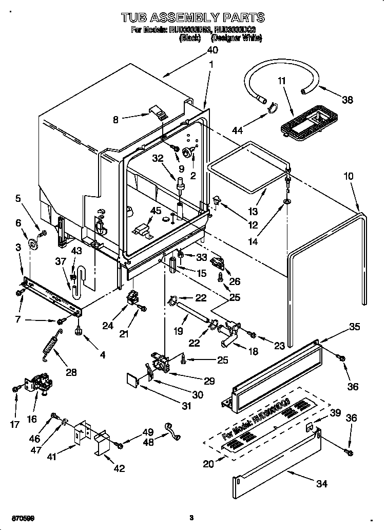 Tub assembly