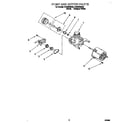 Roper RUD3000DB3 pump and motor diagram