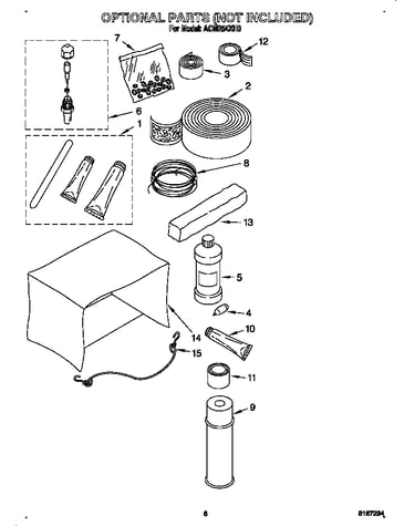 Optional parts (not included)