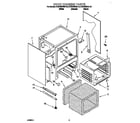 KitchenAid KESC300BAL10 oven chassis diagram